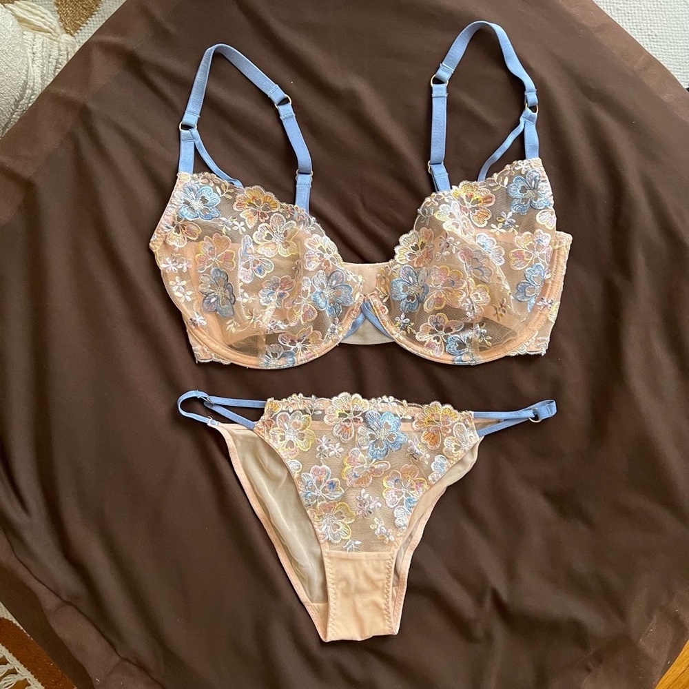 Myla London Doria Road set — 36DD bra/S brief